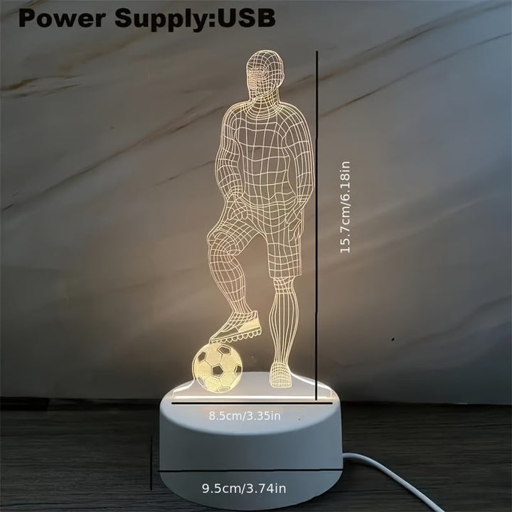 SportVision - 3D LED Fotboll Nattlampa