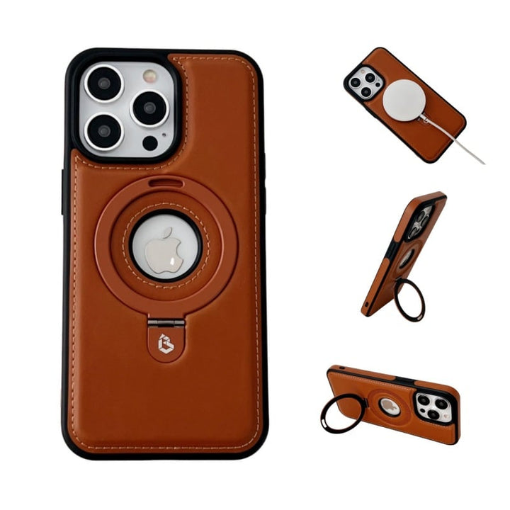 Lyxigt osynligt stativ iPhone-fodral