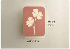 Modern minimalistisk LED-vägglampa