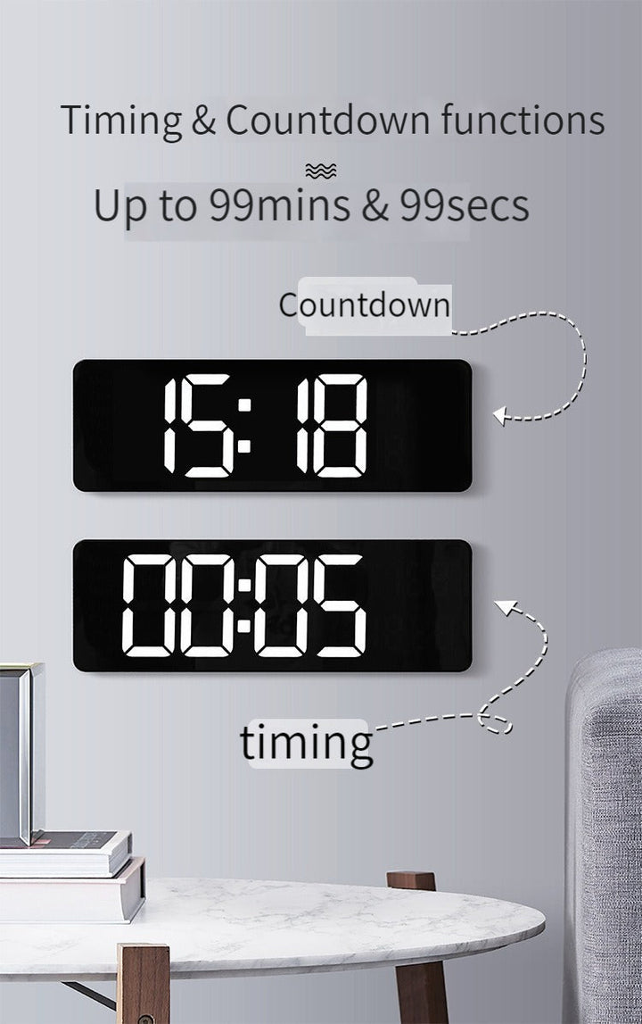 Nordisk Digital Klocka 16 Tum Display