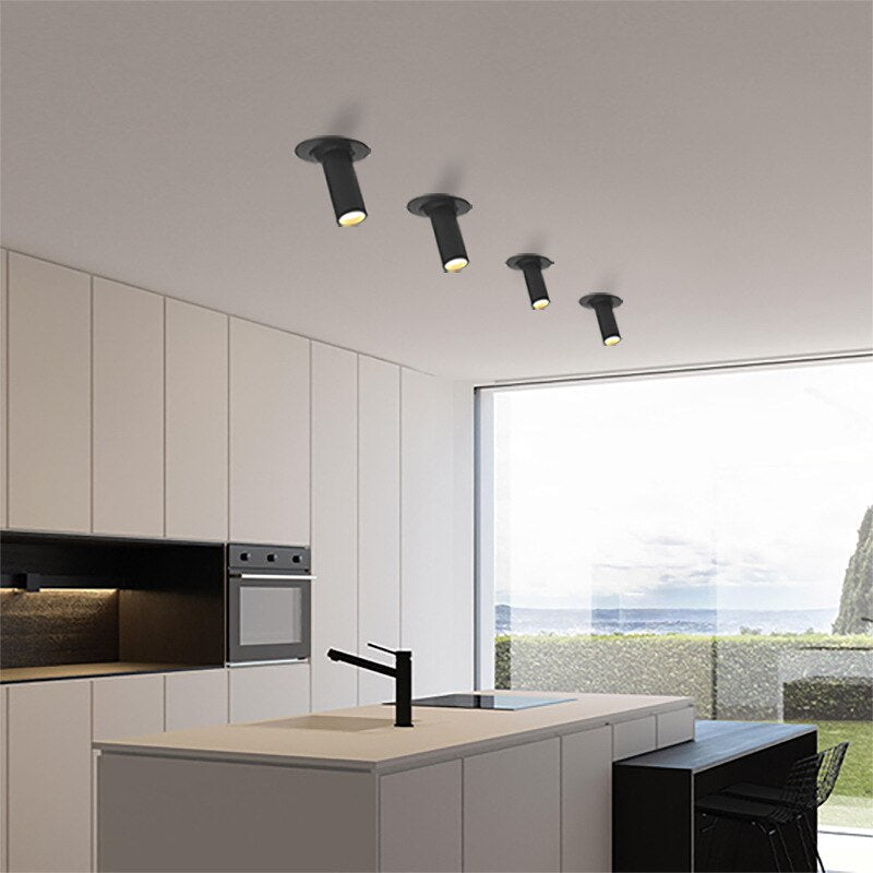 Lång Cylinder - LED - Spotlights - Taklampa