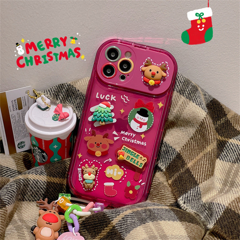 Julgran Hänge iPhone Fodral med Spegel