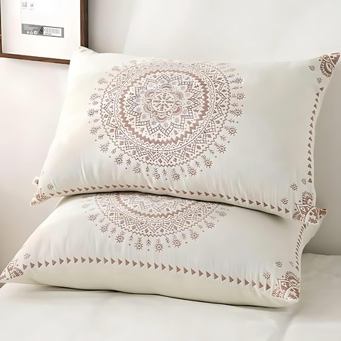 MASI - Mjuk kuddfodral med boho-mönster