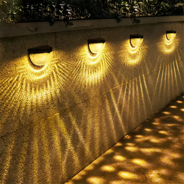 LumiWall – Solenergi Trädgårdsvägglampa