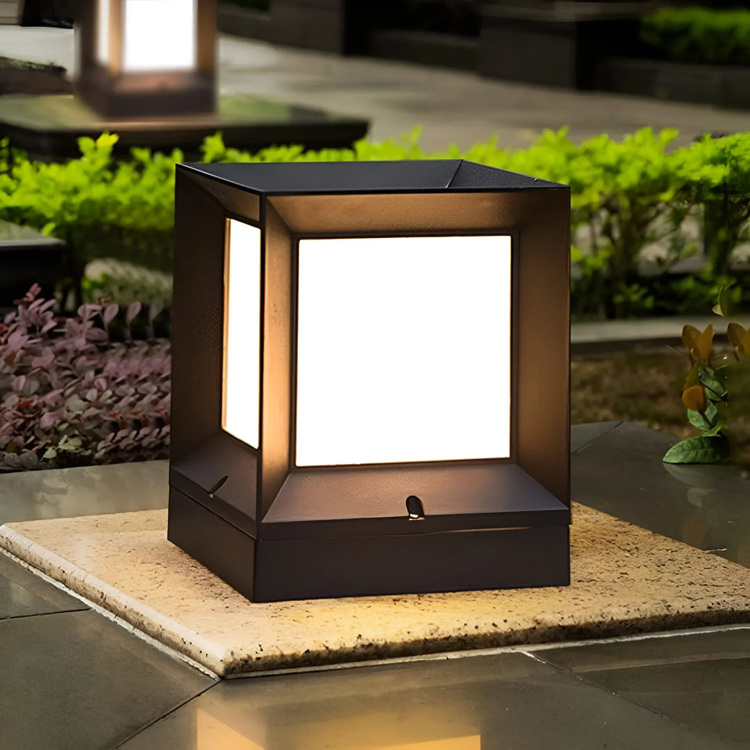 GlowPillar – Elegant Utomhus LED Lampa