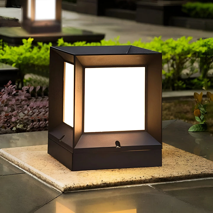 GlowPillar – Elegant Utomhus LED Lampa