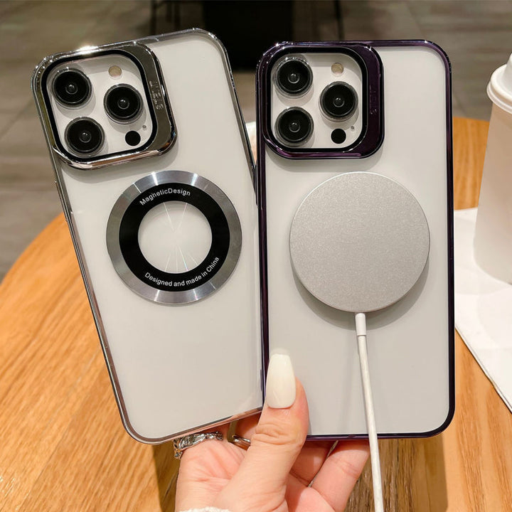 iPhone Magnetiskt Mobilskal med Ställ