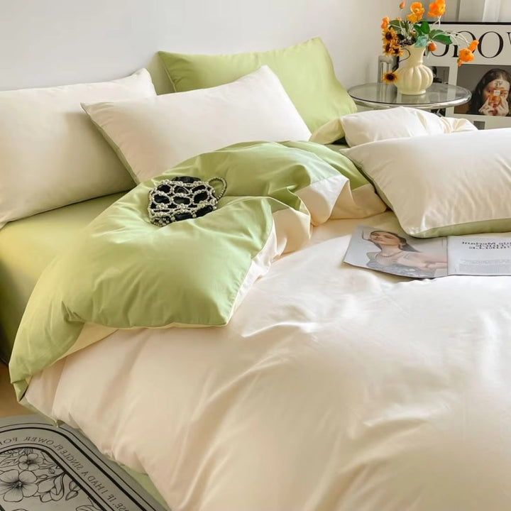 Lustova Bomull Duvet Täckning | 3-delars Set