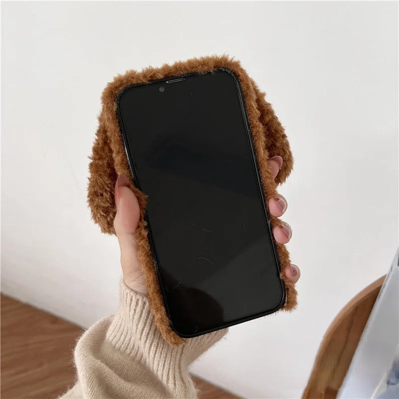Söt Hund Fluffig Mysig iPhone-fodral