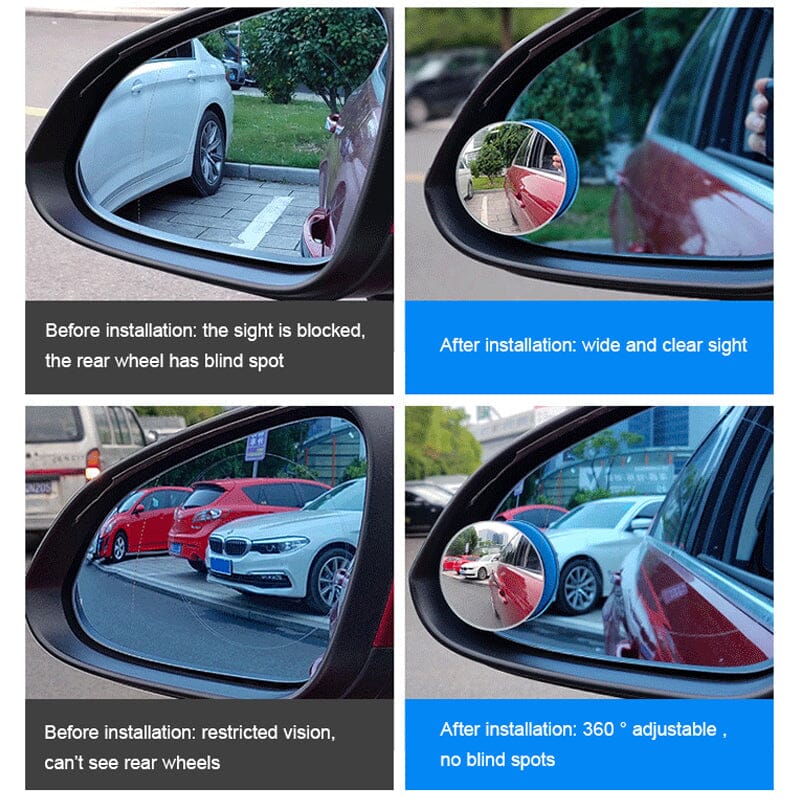 Reverserande hjälpblickspegel
