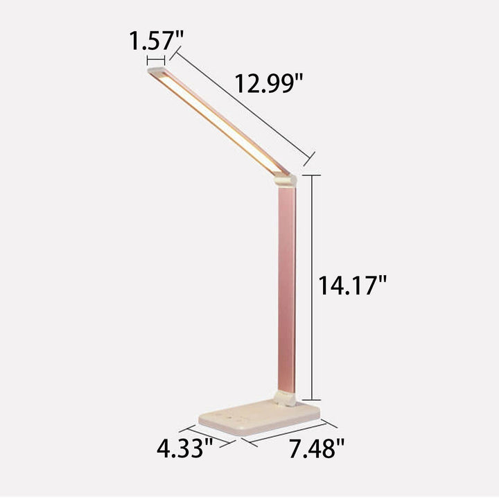 Nordisk Kreativ Fällbar Touch Dimbart LED Skrivbordslampa