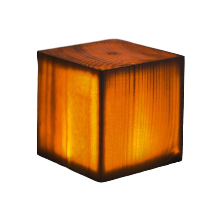 LumiWood – LED-bordslampa med batteri och touchkontroll