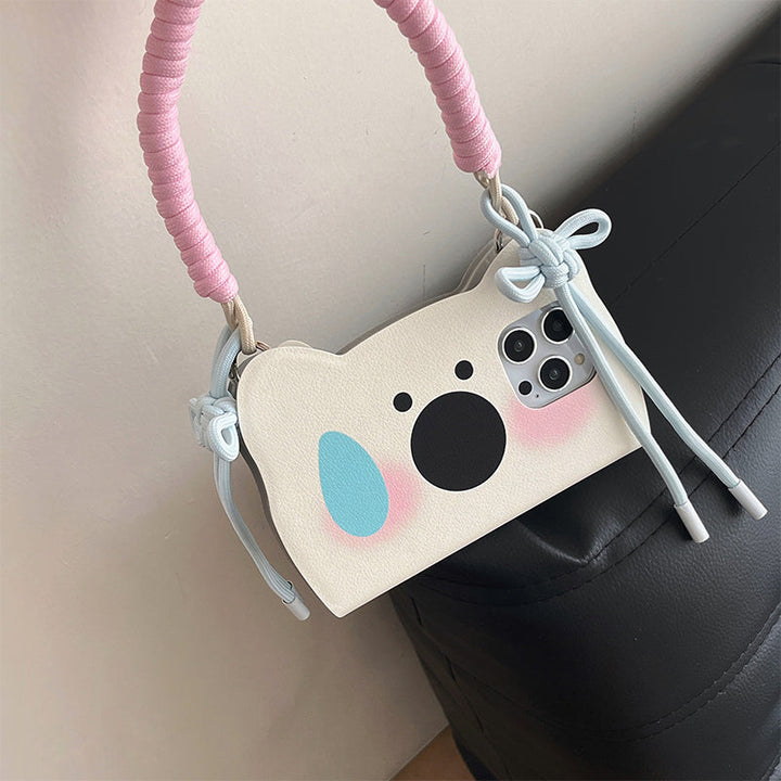 Insta-Style Tecknad Westie Flip-Telefonfodral