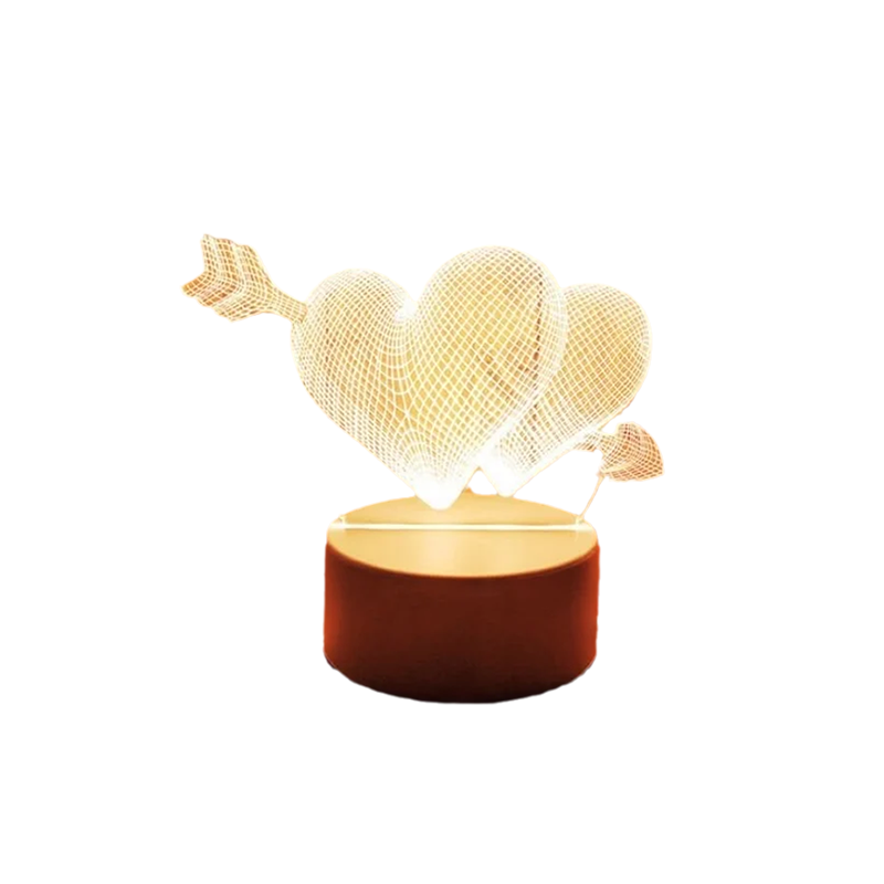 3D Nattlampa Usb