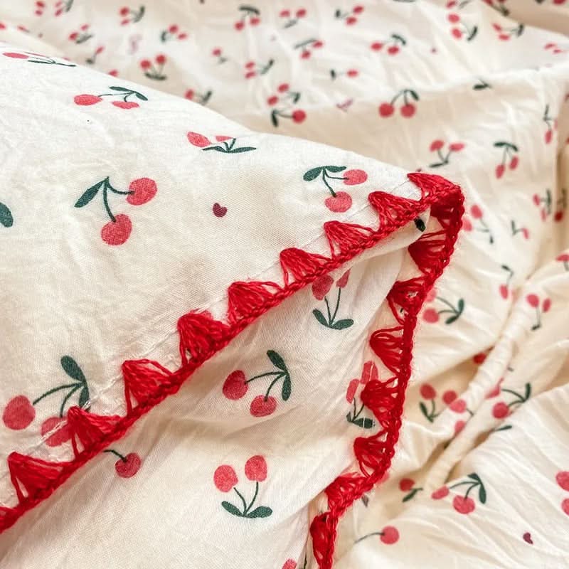 Blossom &amp; Berry Dröm Sängkläder Set 4 delar Blommig Duntäcke