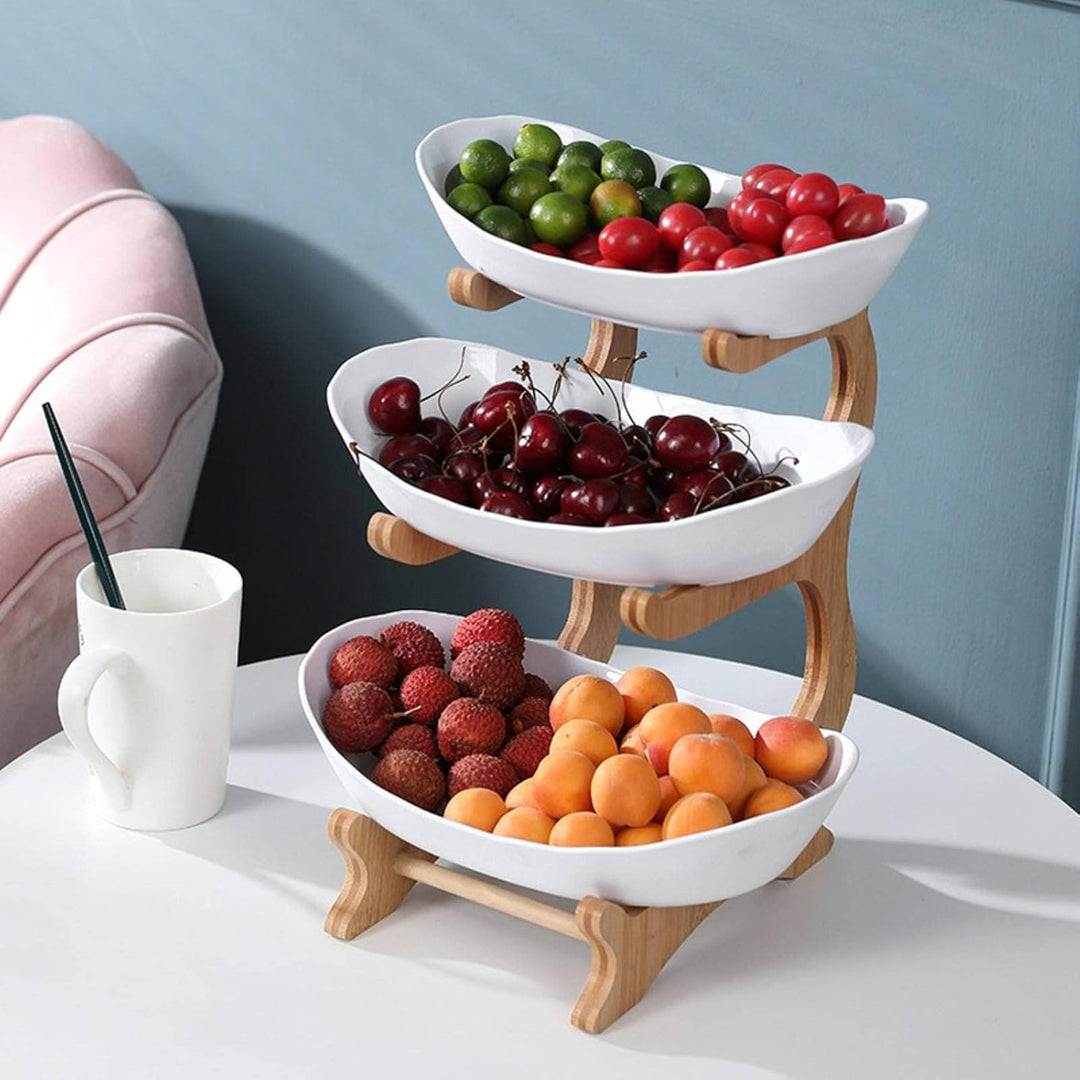 FruitTower - Elegant Metallfruktställ