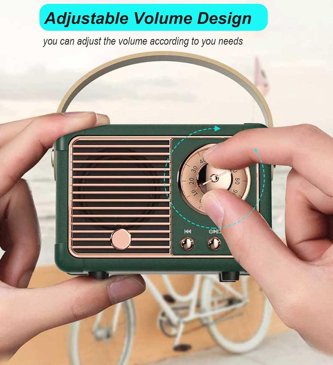 Retro Bluetooth Högtalare