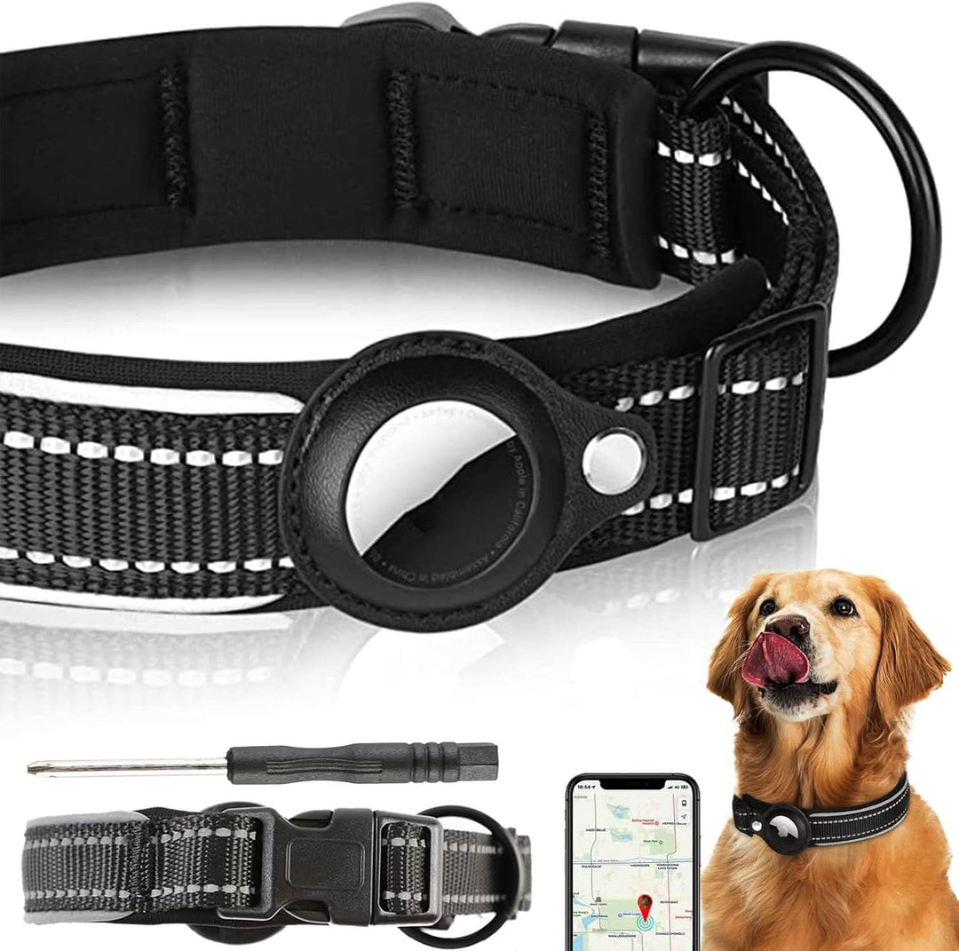 LEAZO - AirTag Hundhalsband
