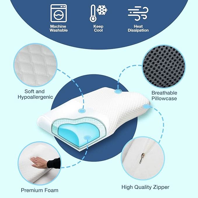 snarkkudde - Ergonomisk och bekväm för en vilsam natt