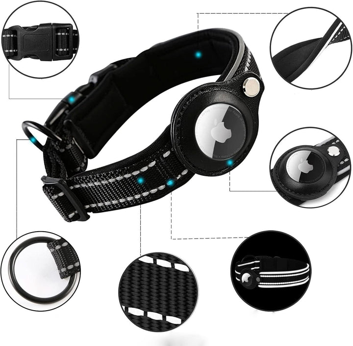 LEAZO - AirTag Hundhalsband
