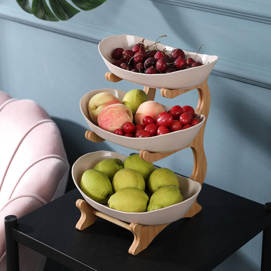 FruitTower - Elegant Metallfruktställ