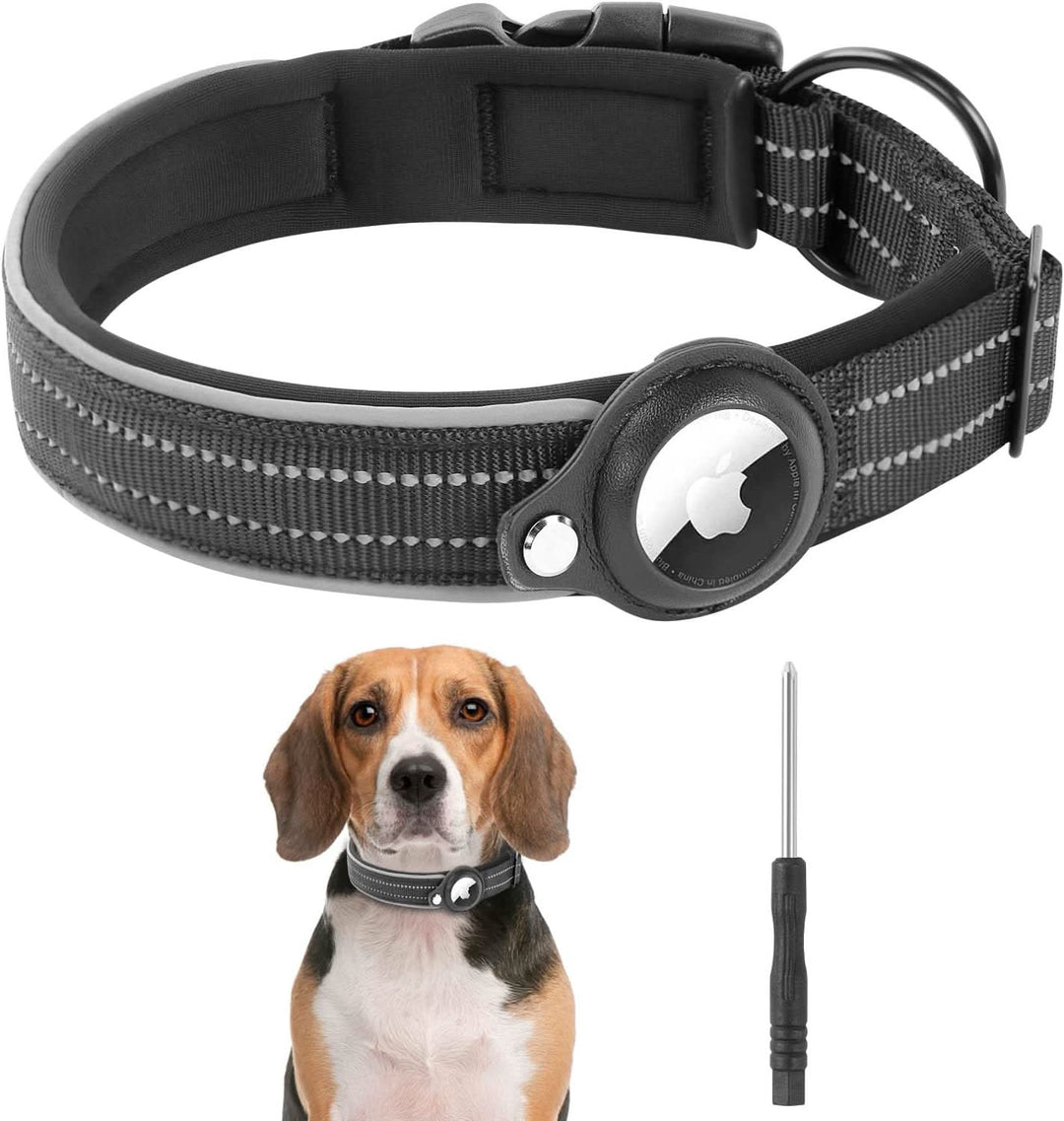 LEAZO - AirTag Hundhalsband