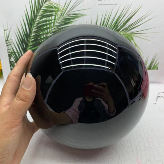 Obsidian Kristallboll Dekoration