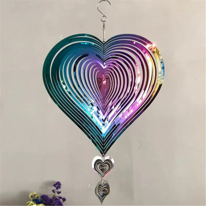 Rotating Wind Bell i rostfritt stål