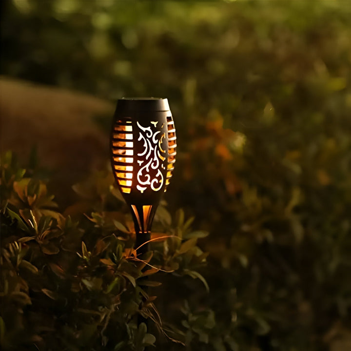 SolarFlame – Utomhus Solflamma Trädgårdslampa