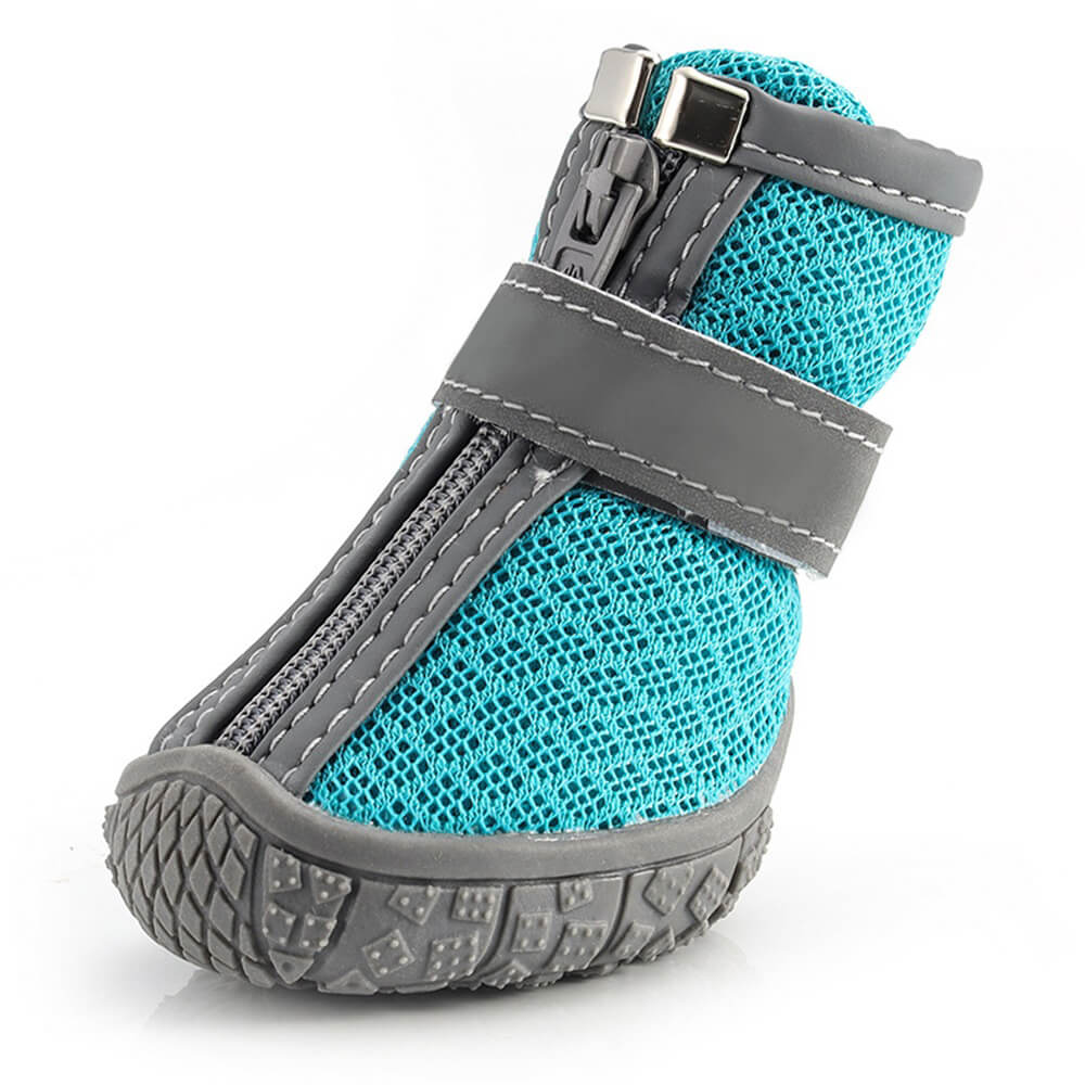 Hållbara utomhus hundskor med mesh - All-terrain tass skydd