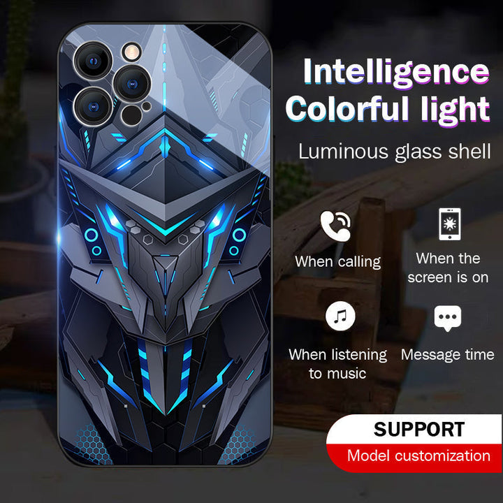 Cool Mecha Apple Smart Flash Telefonfodral