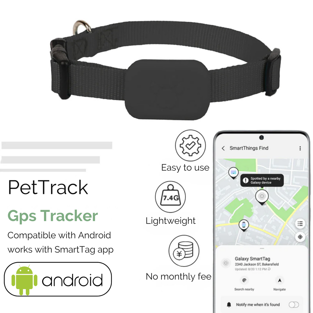 AnimalTracker Mini – Smart Bluetooth-halsband för hundar och katter