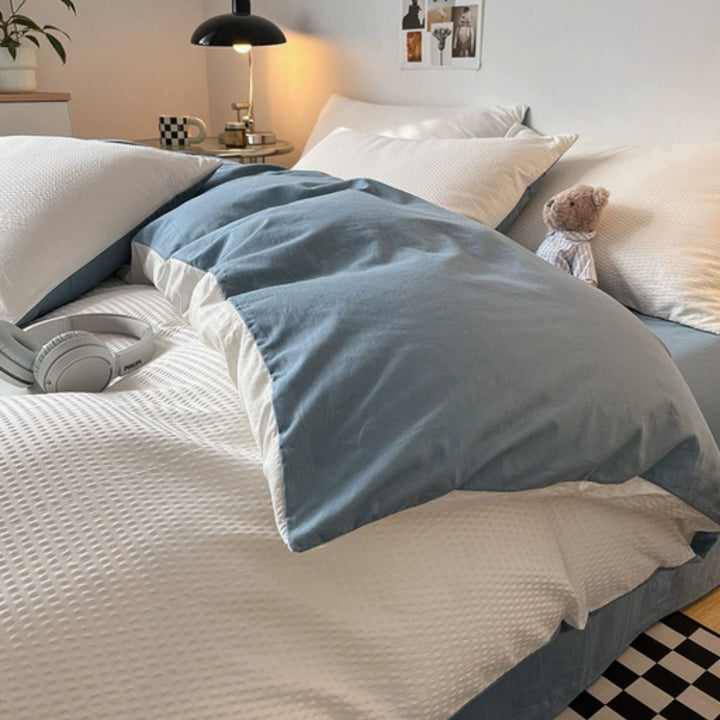 Beaumont Ultra-Mjuk Vaffel Duvet Set | 3-delars Set