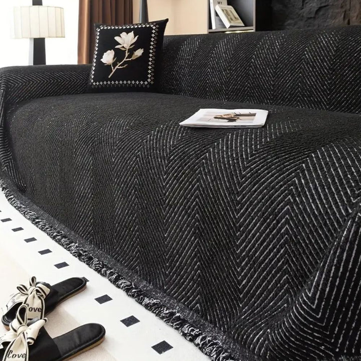 Stripe Herringbone Sofföverdrag