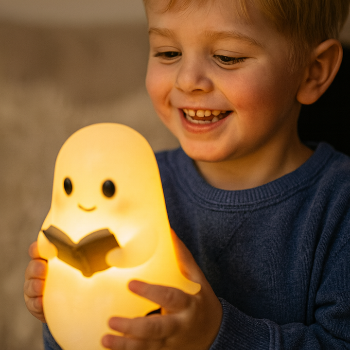 NightSpirit Lampa – Handgjord Dekorativ Nattlampa med Varmt Ljus
