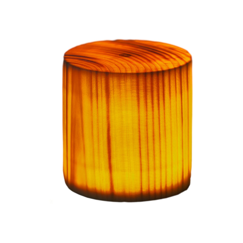 LumiWood – LED-bordslampa med batteri och touchkontroll