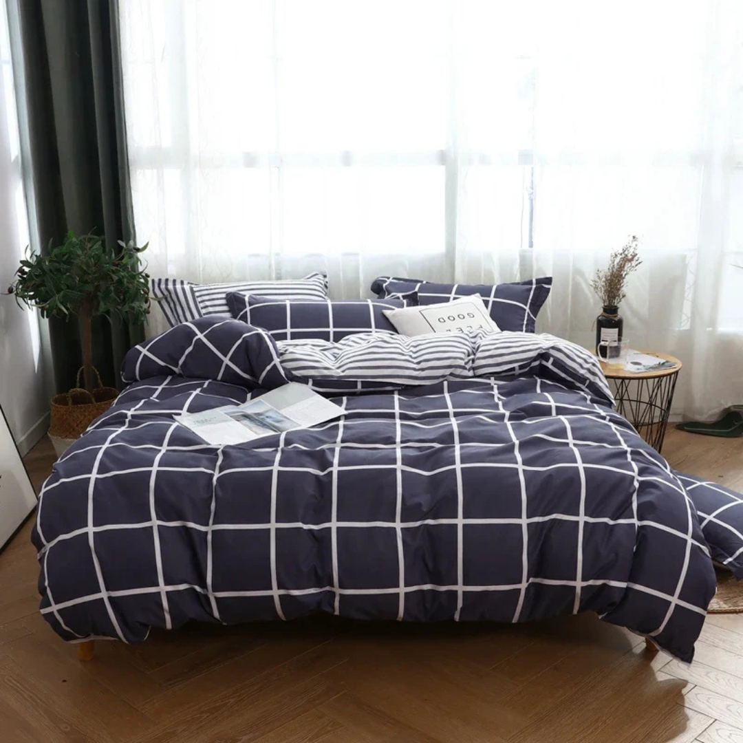 Lyxigt Duvet Täcke Set