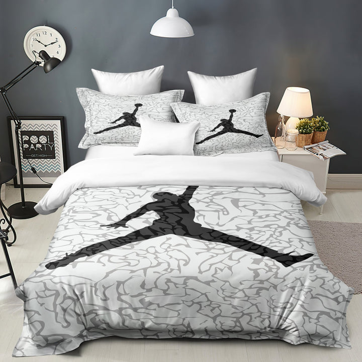 Sportig Lyx Basket Duvet Cover Set - Ultimat Sömnkomfort