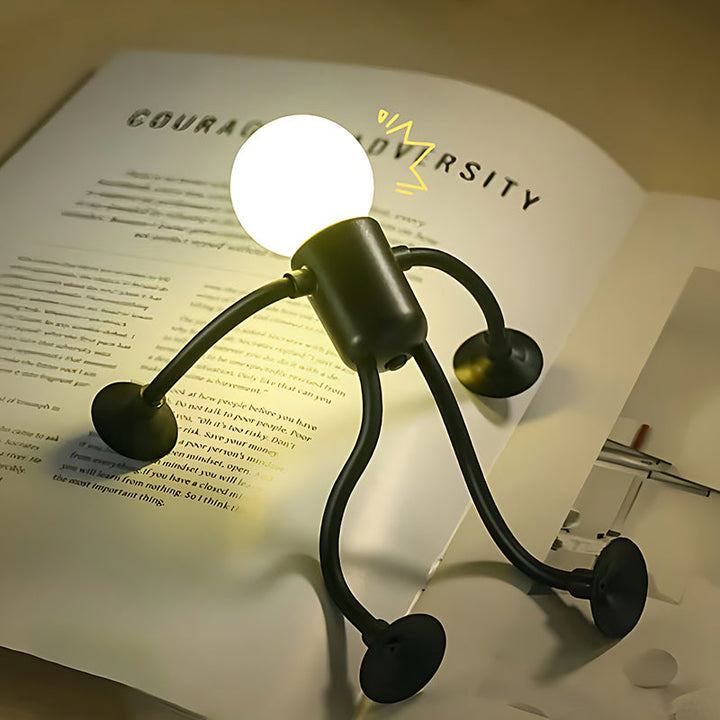 Glödlampa Man Nattlampa