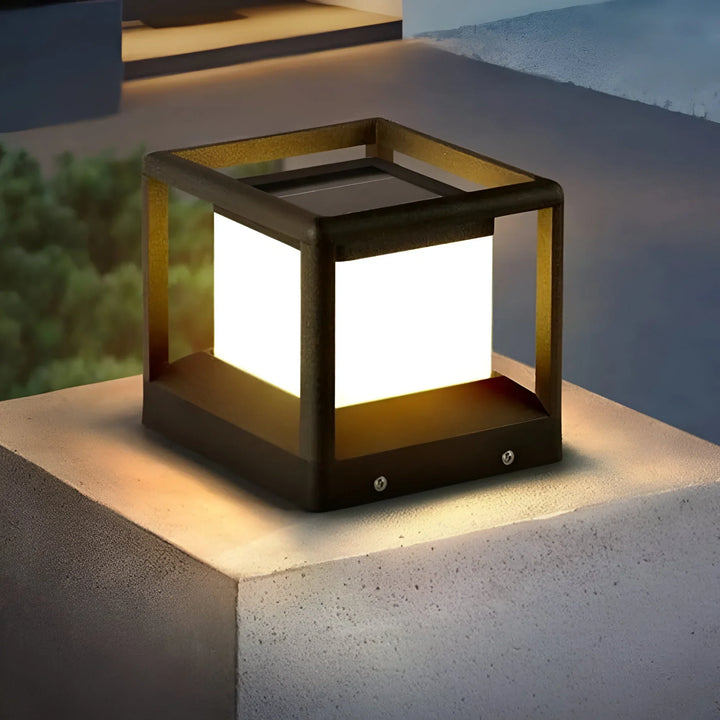 TerraGlow – Solenergi Patio &amp; Trädgårdslampa