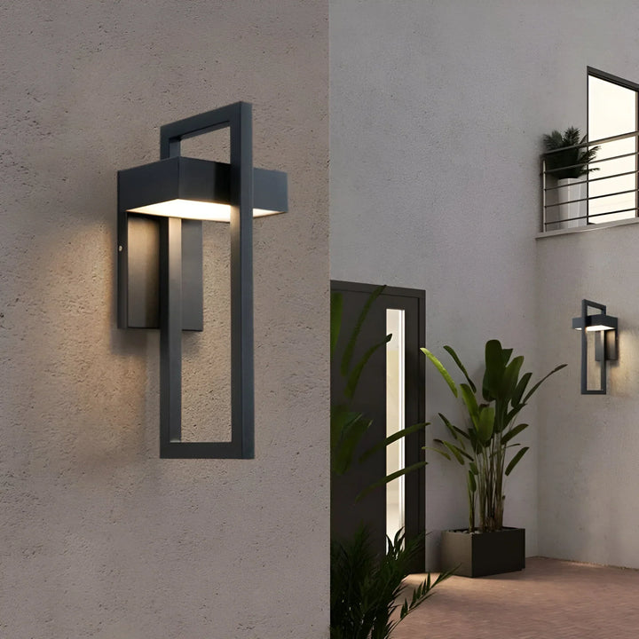 GlowCraft – Väderbeständig Utomhusvägglampa