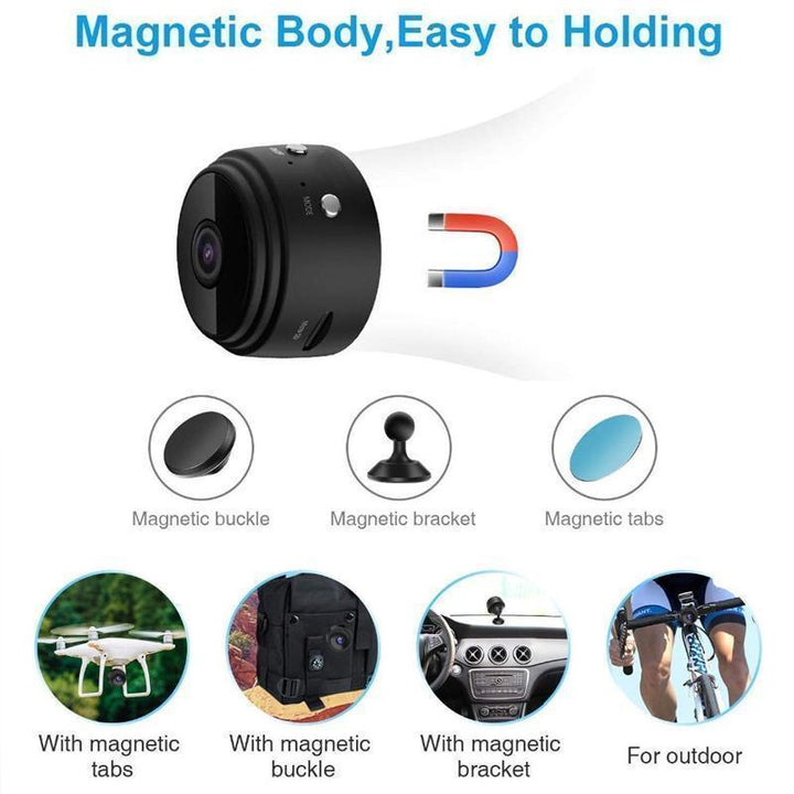 1080p Magnetisk WiFi Mini Kamera