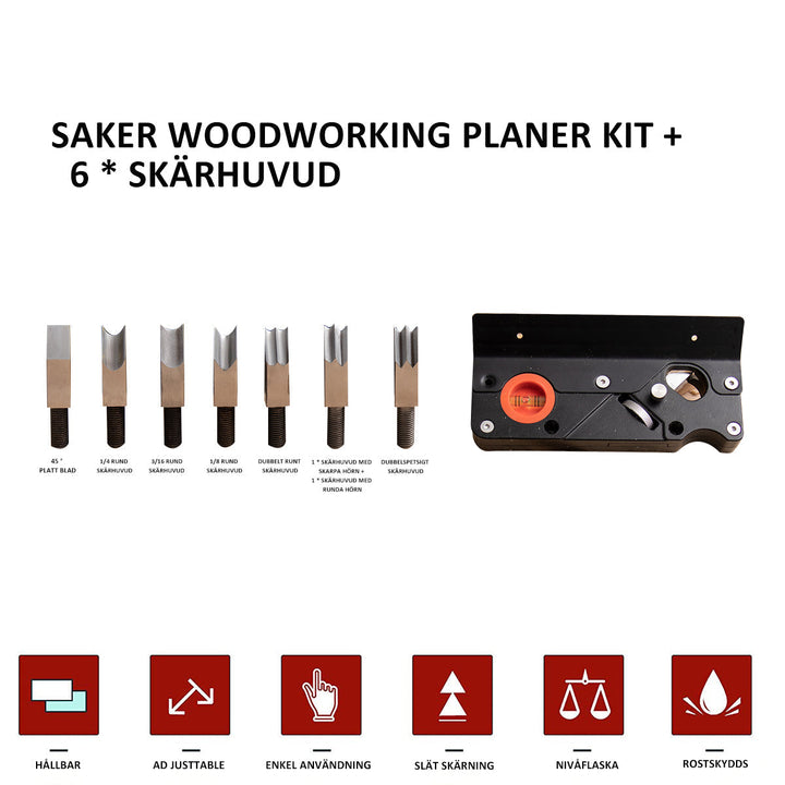 Säker® Träskärare Set