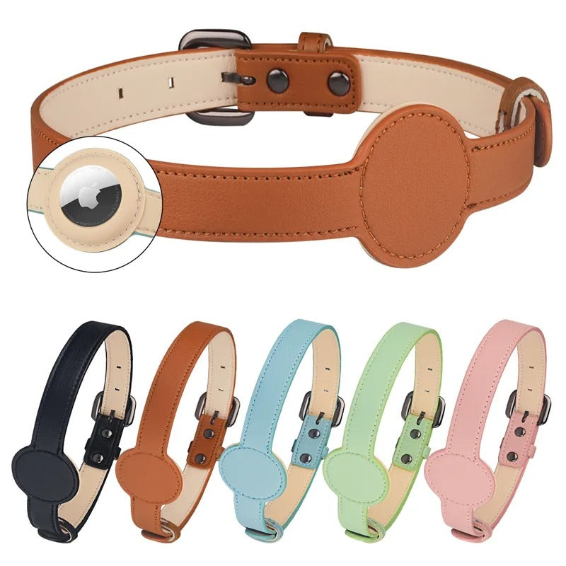 Edouard Halsband – Lyxigt Hundhalsband med Airtag