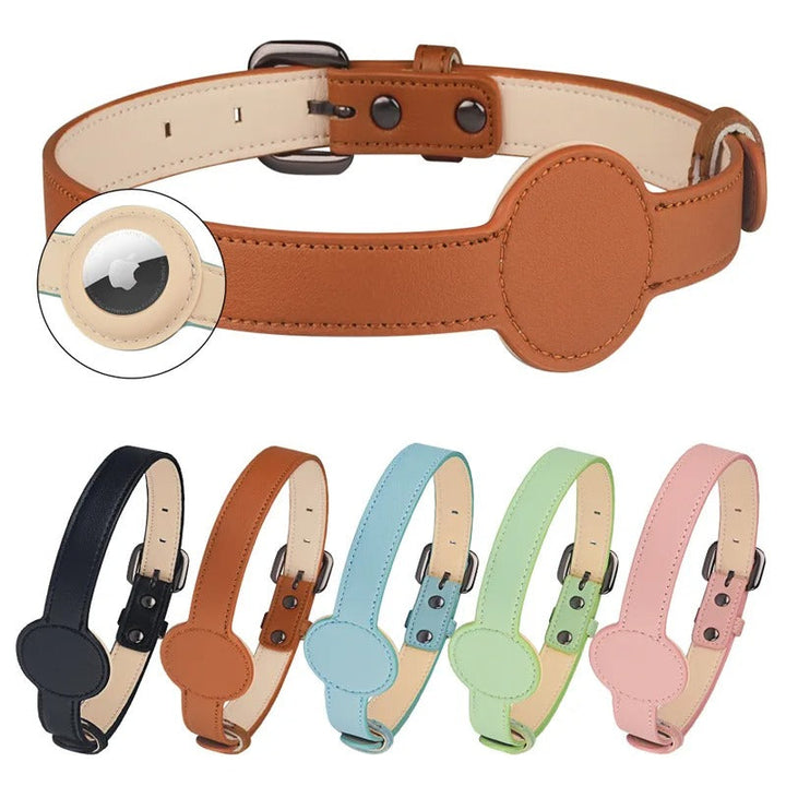 Edouard Halsband – Lyxigt Hundhalsband med Airtag