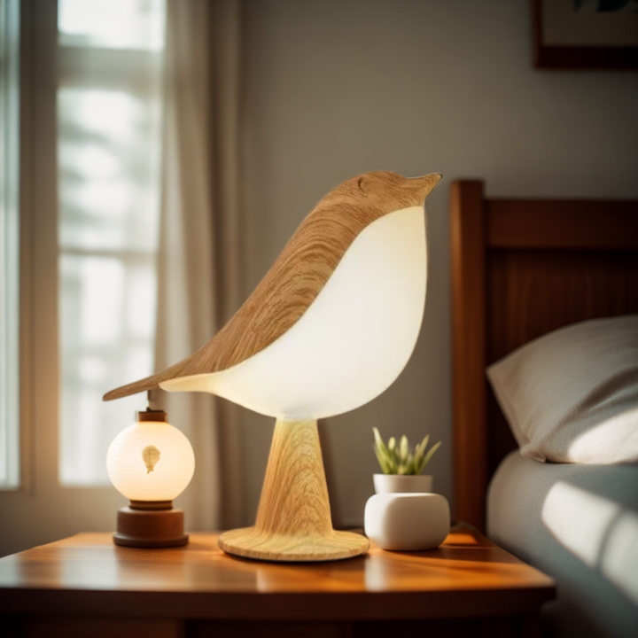 LumiNest Mjuk Nattlampa | En charmig lampa som lugnar och förskönar ditt utrymme