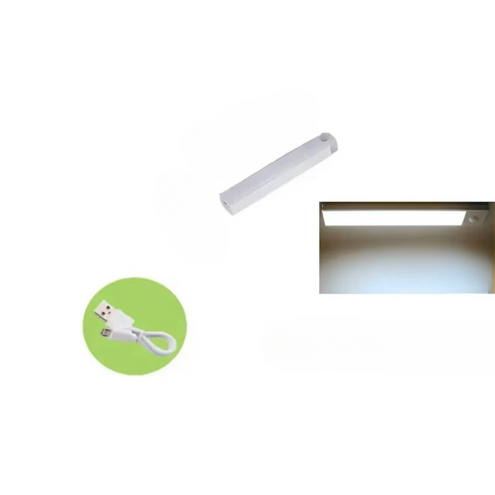 Smart Sensor LED Nattljus - Rörelsesensor, Dimmbar &amp; Uppladdningsbar