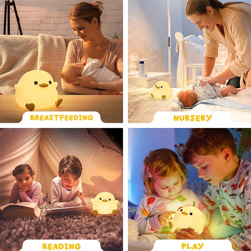 Ducky Buddy Lamp - Lugnande Nattlampa För Bättre Sömn För Ditt Barn