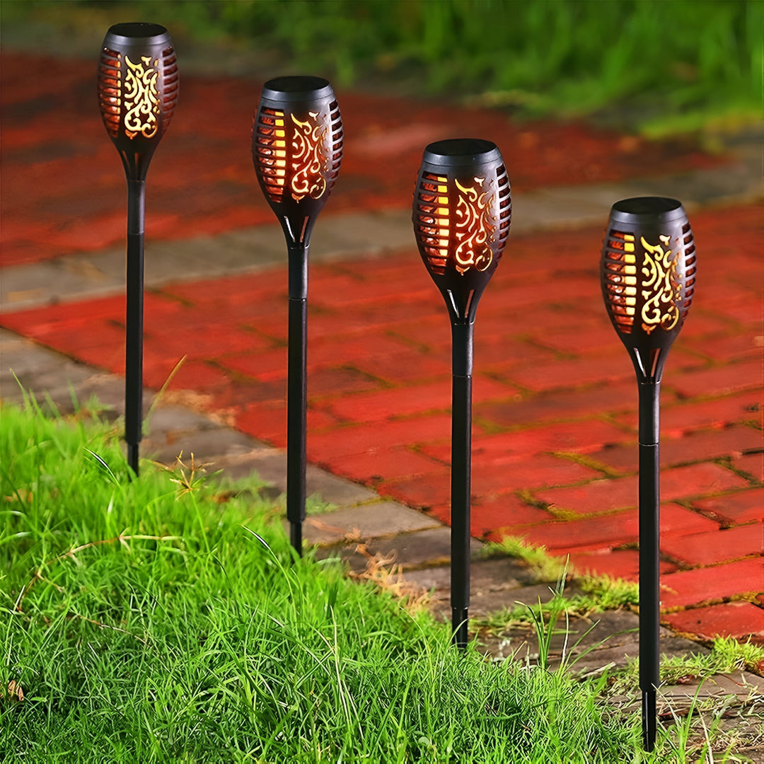 SolarFlame – Utomhus Solflamma Trädgårdslampa