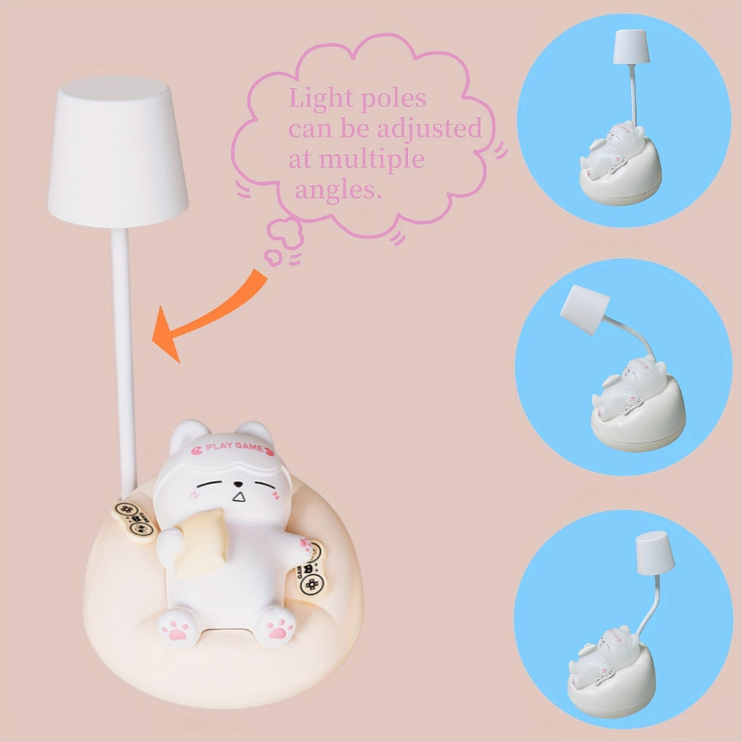LumiKat Lampa - Söt LED Katt Nattljus